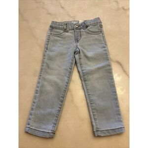 OSHKOSH girls Light Denim Adjustable Waist. SKINNY Jeans* 2T